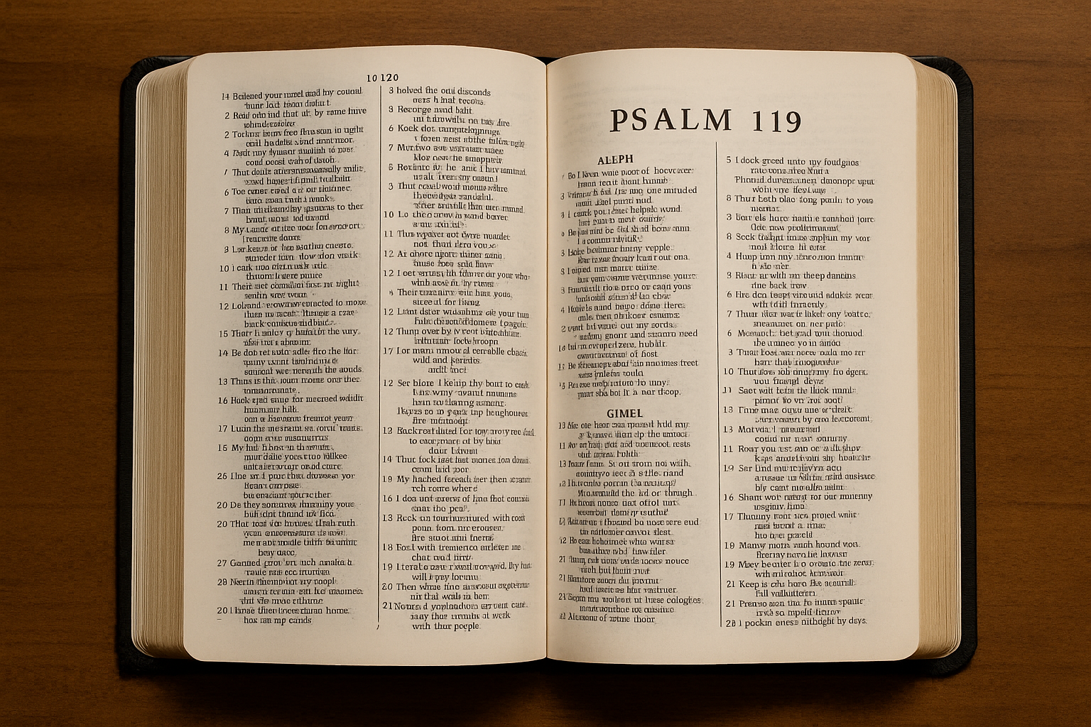 Qual o Maior Salmo da Bíblia? Descubra o Poder e a Mensagem do Salmo 119