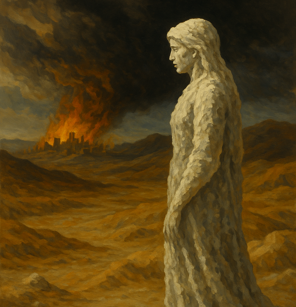 Quem virou estátua de sal na Bíblia? A história da mulher de Ló