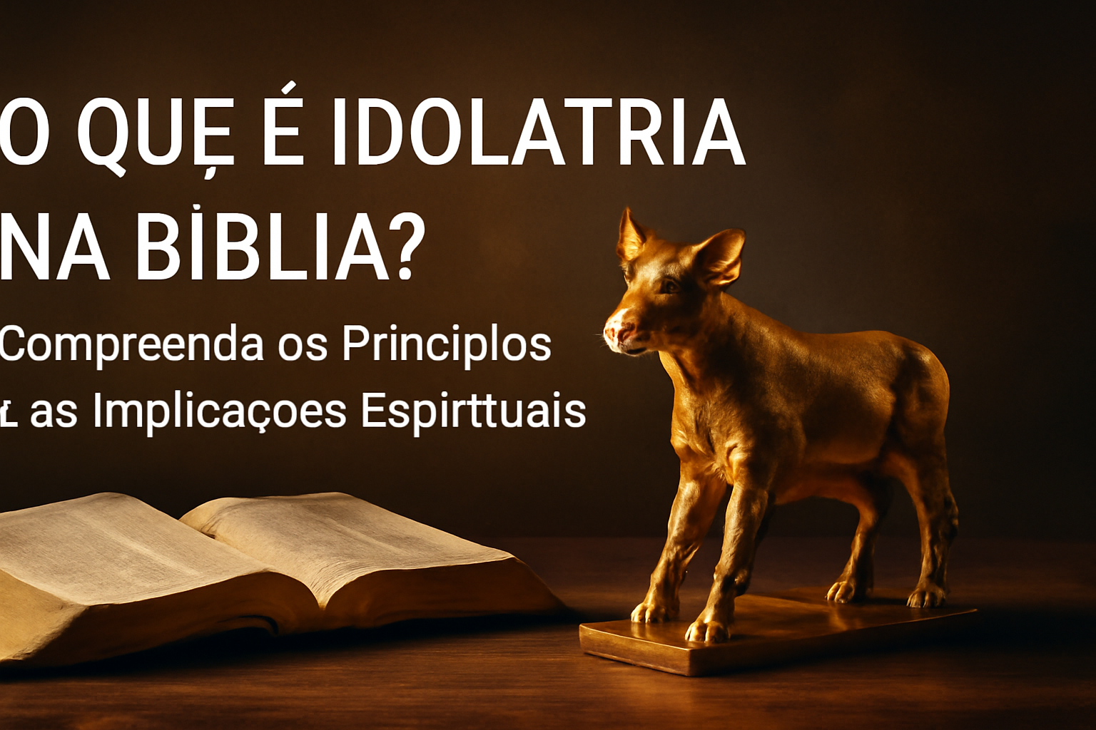 O Que é Idolatria na Bíblia? Compreenda os Princípios e as Implicações Espirituais