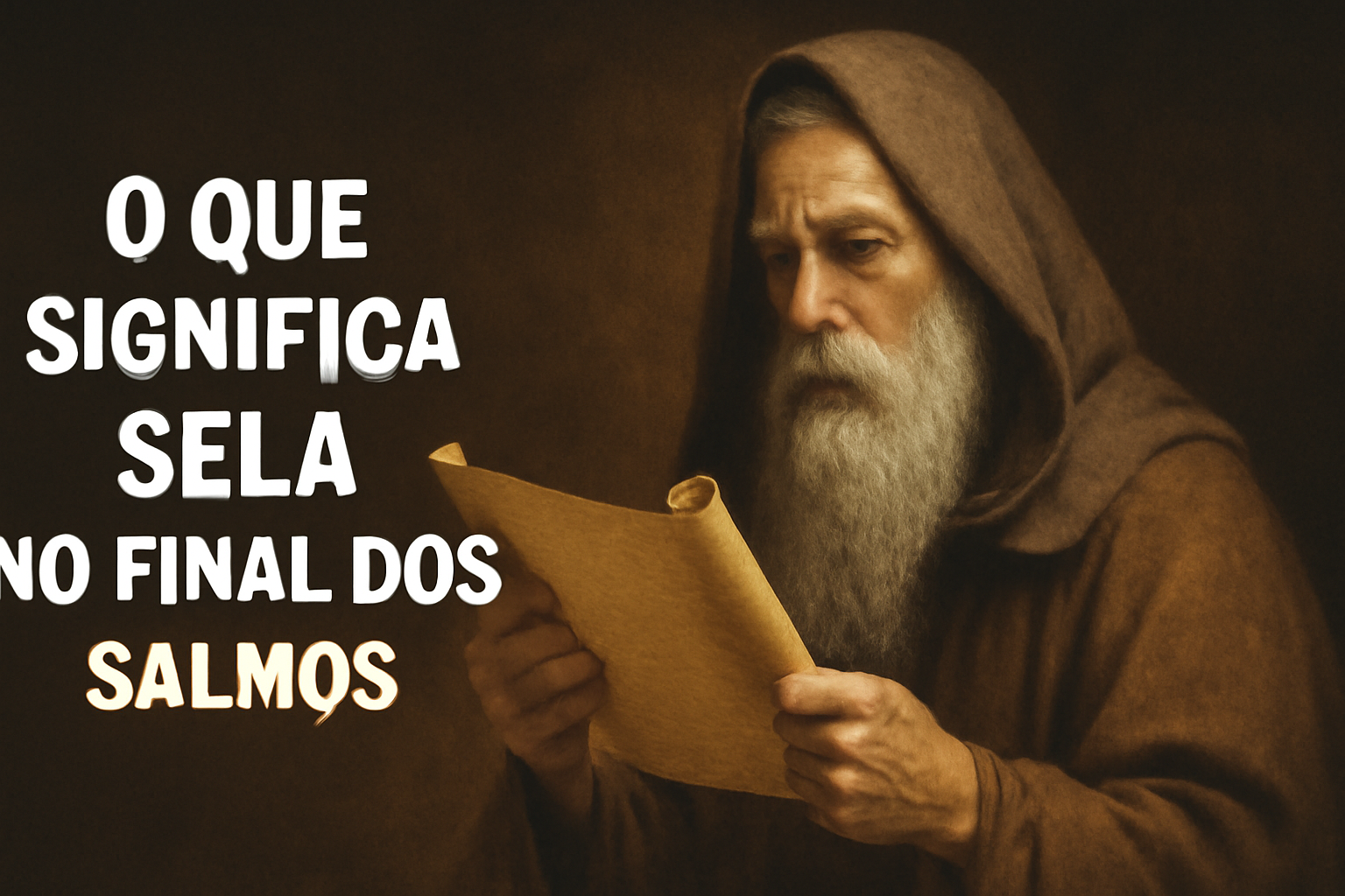 O que significa Selá no final dos salmos: origem, usos e interpretações