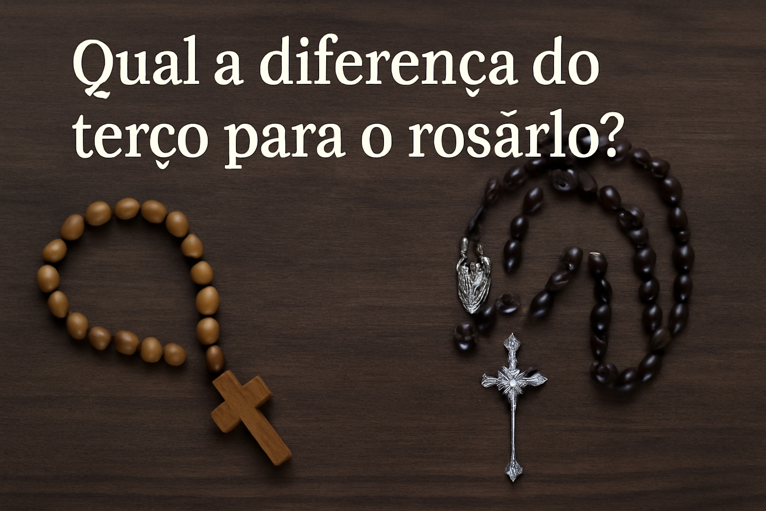 Qual a Diferença do Terço para o Rosário? Entenda as Distinções e Semelhanças